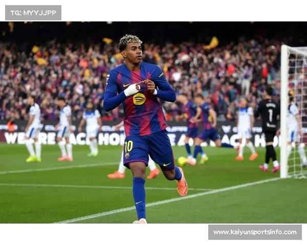 巴萨3-1逆转阿拉维斯，亚马尔传射建功